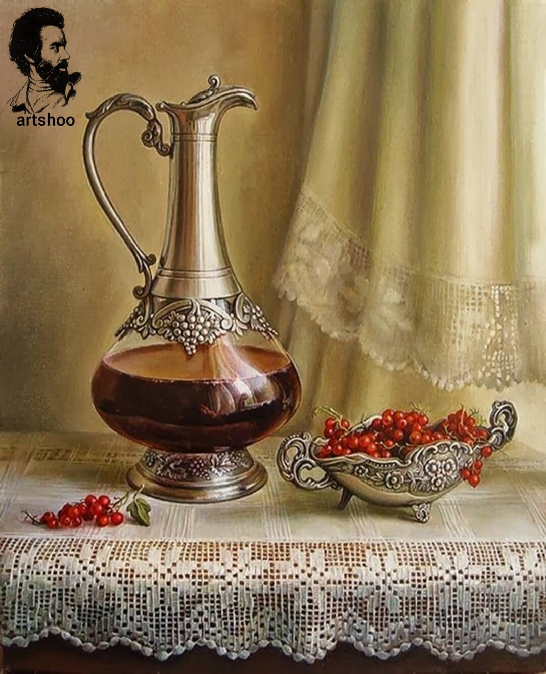 آموزش نقاشی رنگ روغن